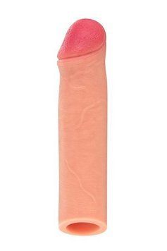 Насадка на член Real Body &mdash; Real Extender BEAST з відкритою головкою SO3719 фото
