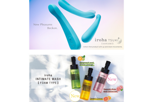 Нове постачання TENGA та IROHA: вібратор Iroha TSUKI+ AONAMI та піна Iroha Intimate Wash вже на складі фото