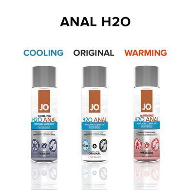 Анальна змазка JO ANAL H2O &mdash; ORIGINAL (120 мл) на водній основі, рослинний гліцерин SO1456 фото
