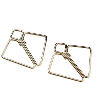 Затискачі для сосків LOCKINK Minimalism Nipple Clamps, золотисті SX0850 фото