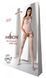 Бодістокінг з безліччю бретелей Passion BS095 One Size, white, імітація пояса та панчіх, з доступом SO8928 фото 6