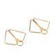 Затискачі для сосків LOCKINK Minimalism Nipple Clamps, золотисті SX0850 фото 6