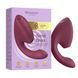 Подвійний вакуумний кліторальний стимулятор з вібрацією Womanizer Next Duo - Dusky Pink SX3868 фото 15