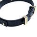 Нашийник LOCKINK Dark DIY Alphabet Collar, чорний, штучна шкіра, букви зі стразами SX0900 фото 4