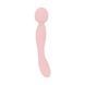 Вібромасажер Good Vibes Only - SIMI Double-Sided Wand Vibrator Soft Silicone - Pink SX3076 фото 1