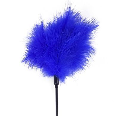 Лоскітка з пером індика Art of Sex &ndash; Feather Paddle, синя SO6613 фото