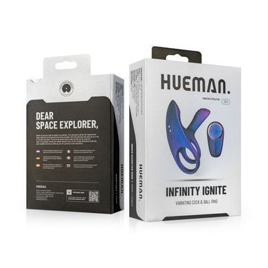 Ерекційне віброкільце Hueman - Infinity Ignite Vibrating Cock Ring SX3890 фото