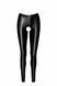 Легінси Noir Handmade F304 Taboo, XXL, black, під латекс, відкриті сідниці та промежина SX0265 фото 4