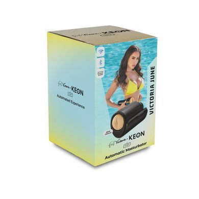Інтерактивна секс-машина для чоловіків Kiiroo Keon Wi-Fi Combo Set з мастурбатором Feel Victoria SX3215 фото