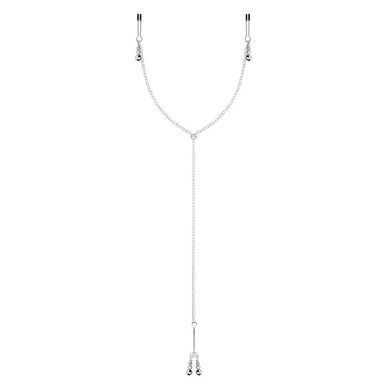 Затискачі для сосків та клітора Bedroom Fantasies: Nipple and Clitoris Clamps - Silver SX2208 фото