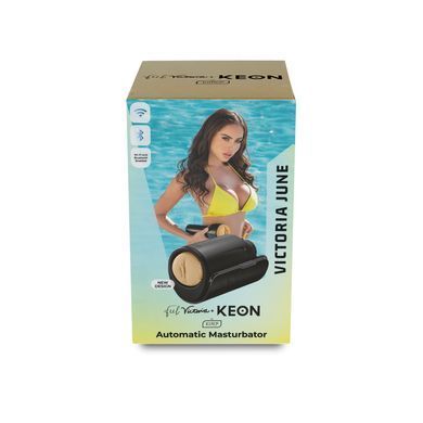 Інтерактивна секс-машина для чоловіків Kiiroo Keon Wi-Fi Combo Set з мастурбатором Feel Victoria SX3215 фото