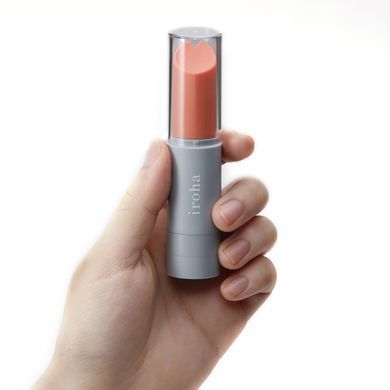 Вібратор-помада IROHA STICK Grey, плавне збільшення потужності SO2011 фото