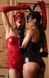 Корсет Noir Handmade F355 Red powerwetlook corset - L SX2023 фото 7