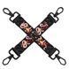 БДСМ-набір LOCKINK The Flowering Serpent Bondage Set, чорний, з малюнком у вигляді змій, 7 предметів SX0901 фото 6