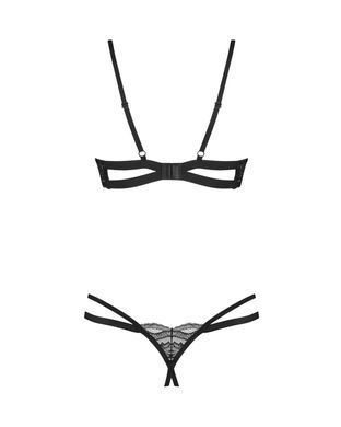 Комплект Obsessive Nutris 2-pcs crotchless set XL/2XL SX1171 фото