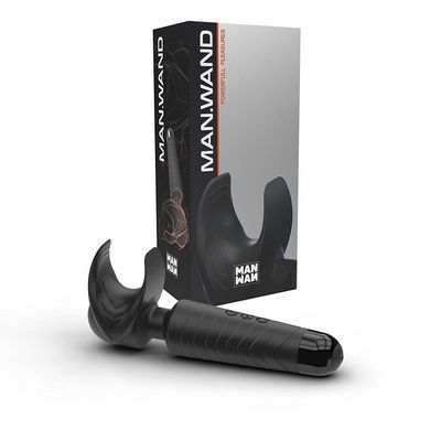 Мастурбатор-вібромасажер Manwan MAN.WAND, відмінно для пар, вібро-мінет, 20 режимів SO2080 фото