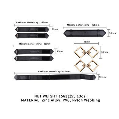 Фіксатори для рук та ніг LOCKINK Leg Spreader Strap SX0857 фото