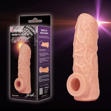 Насадка на член Kokos Nude Sleeve NS 001 L SX1472 фото