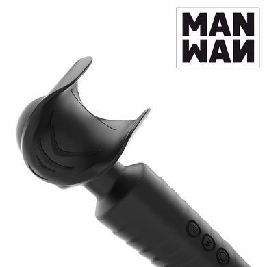 Мастурбатор-вібромасажер Manwan MAN.WAND, відмінно для пар, вібро-мінет, 20 режимів SO2080 фото