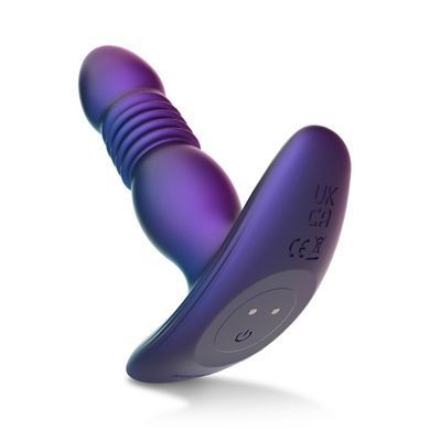 Анальна пробка з вібрацією та пульсацією Hueman - Supernova Thrusting Buttplug SX3891 фото
