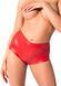 Шорти Noir Handmade F356 Red powerwetlook shorts - M SX2123 фото 2