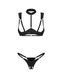 Комплект Obsessive Roccele 2-pcs crotchless set 2XL/3XL SX3619 фото 2