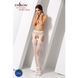 Сексуальні колготки-бодістокінги Passion S022 One Size, White, імітація панчіх і пояса з гартерами PSS022W фото 2