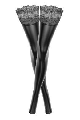 Панчохи з мокрим ефектом Noir Handmade F135 Powerwetlook stockings, L, без мисків SX0019 фото