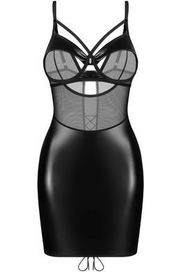 Сорочка Obsessive Dominna chemise & thong S/M SX3569 фото