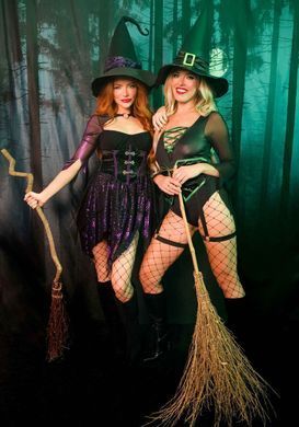 Костюм відьми Leg Avenue Mystical Witch M, сукня, капелюх SO9333 фото