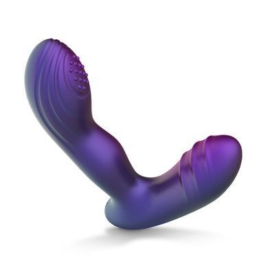 Анальна вібропробка з пульсацією Hueman - Galaxy Tapping Buttplug SX3892 фото
