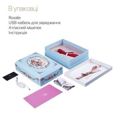 Смартвібратор-кролик Zalo &mdash; Rosalie Rouge Pink SO6666 фото