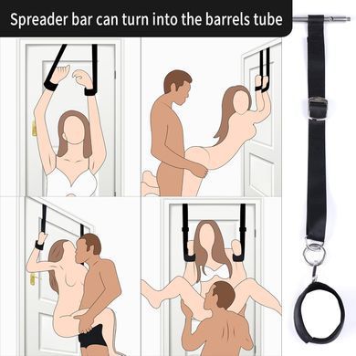 БДСМ-набір LOCKINK YEAHWOW Door Swing & Leg Spreader Bondage set SX2847 фото
