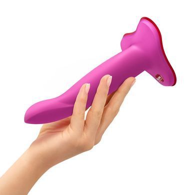 Фалоімітатор Fun Factory LIMBA FLEX M Magenta, гнучкий, з ефектом пам&rsquo;яті, підходить для точки G SX3287 фото