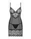 Сорочка Obsessive Alluria chemise & thong S/M SX1122 фото 3