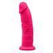 Фалоімітатор SilexD Oscar Pink (MODEL 2 size 9in), двошаровий, силікон + Silexpan, діаметр 5,4см SO9926 фото 1
