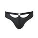 Чоловічі сліпи з вирізами Passion 041 SLIP JOE S/M, Black екошкіра, відкриті сідниці SO7595 фото 5