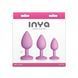 Набір анальних пробок NS Novelties INYA - Triple Ace Kit - Blush SX4350 фото 3