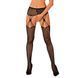 Еротичні колготки-бодістокінг Obsessive Garter stockings S821 S/M/L SO8162 фото 1
