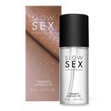 Розігрівальна їстівна масажна олія Bijoux Indiscrets Slow Sex Warming massage oil SO5906 фото