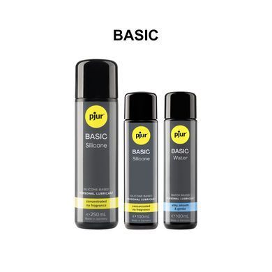 Силіконовий лубрикант pjur Basic Silicone 250 мл, найкраща ціна/якість, ідеальний для новачків PJ10280 фото