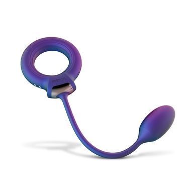 Ерекційне віброкільце з віброяйцем Hueman - Eclipse Anal Vibrator SX3893 фото
