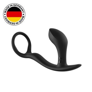 Анальна пробка з ерекційним кільцем Fun Factory BOOTIE RING slate SX0972 фото