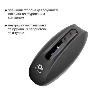 Мастурбатор Otouch DEVEN, осцилювальний майданчик, 6 режимів вібрації, 2 рівні нагріву, LED-екран SO9383 фото