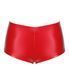 Шорти Noir Handmade F356 Red powerwetlook shorts - XL SX2125 фото 6