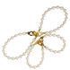 Перлинні наручники та поножі LOCKINK Pearl Handcuffs & Anklecuffs SX0909 фото 2