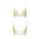 Спортивний топ з подвійними бретелями Passion PS007 TOP M, yellow SO4276 фото 4