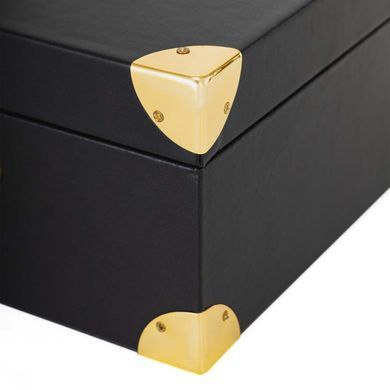 БДСМ-набір LOCKINK Moonlight Treasure Chest, коричневий, натуральна шкіра SX0860 фото
