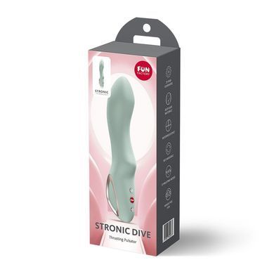 Пульсатор Fun Factory Stronic Dive Light Green, 8 режимів роботи, перезаряджуваний SX3289 фото