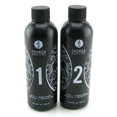 Гель для NURU-масажу Shunga Oriental Body-to-Body &ndash; Melon Mango (2 x 225 мл) плюс простирадло SO2553 фото